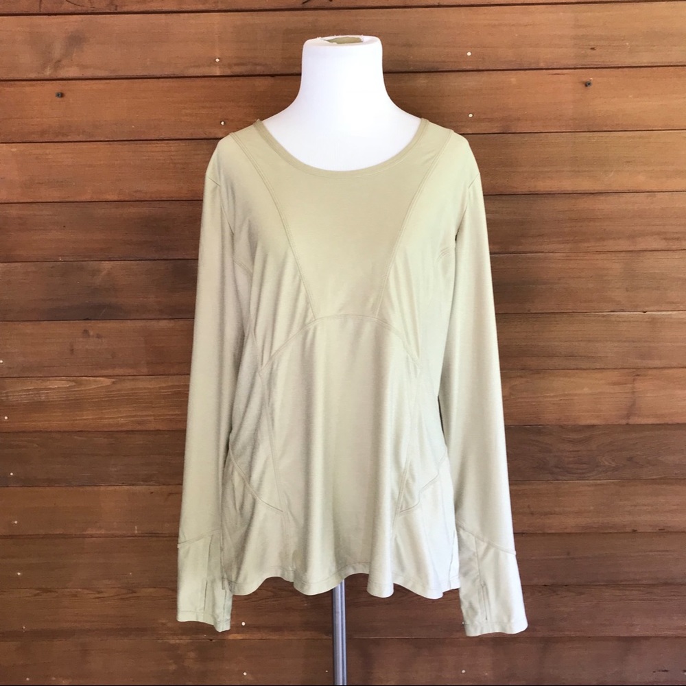 ATHLETA tan Canyon Lands 2 top, XL._6